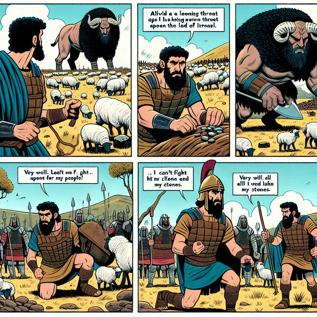 David and Goliath: Comic Strip