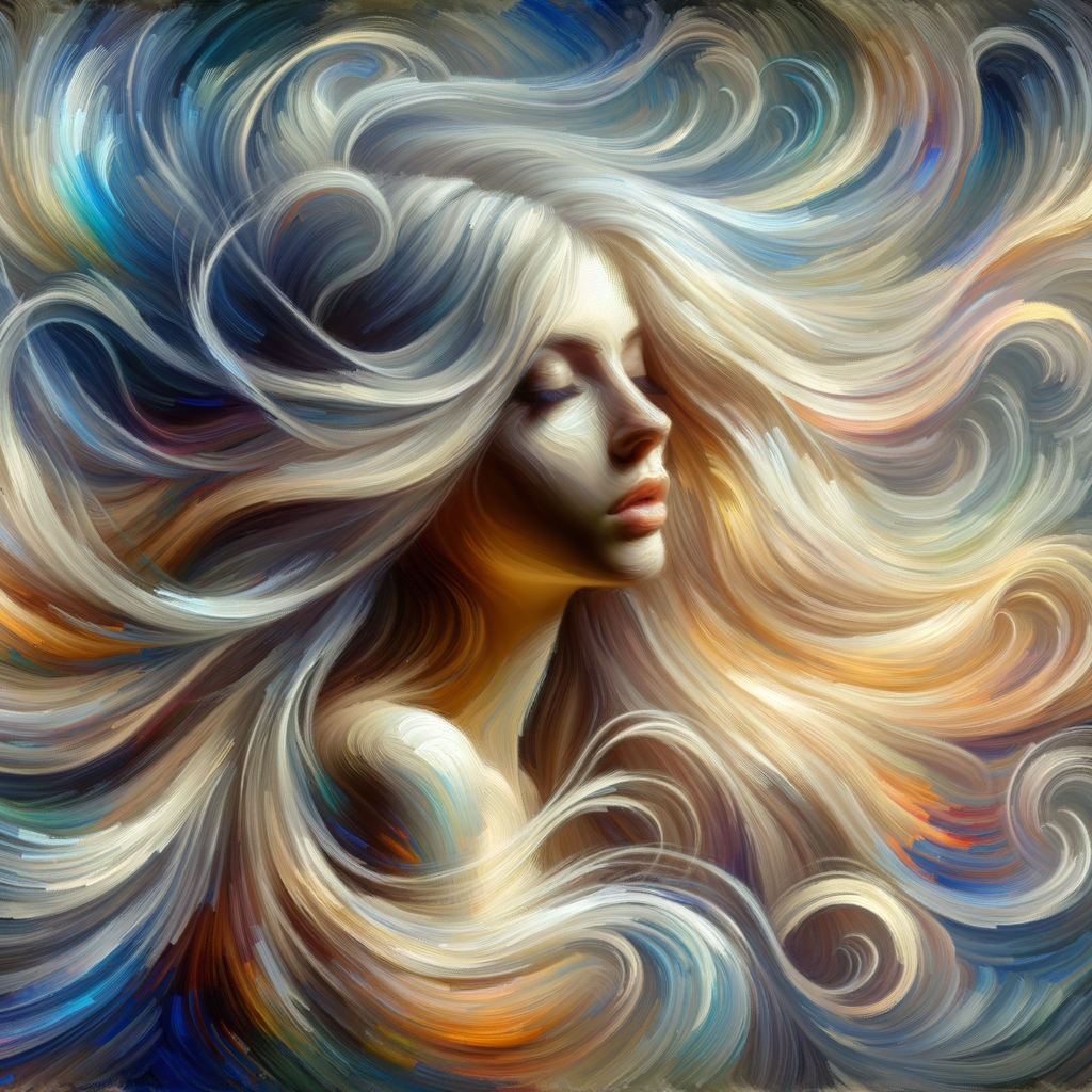 Surreal Digital Painting of an Ethereal Woman