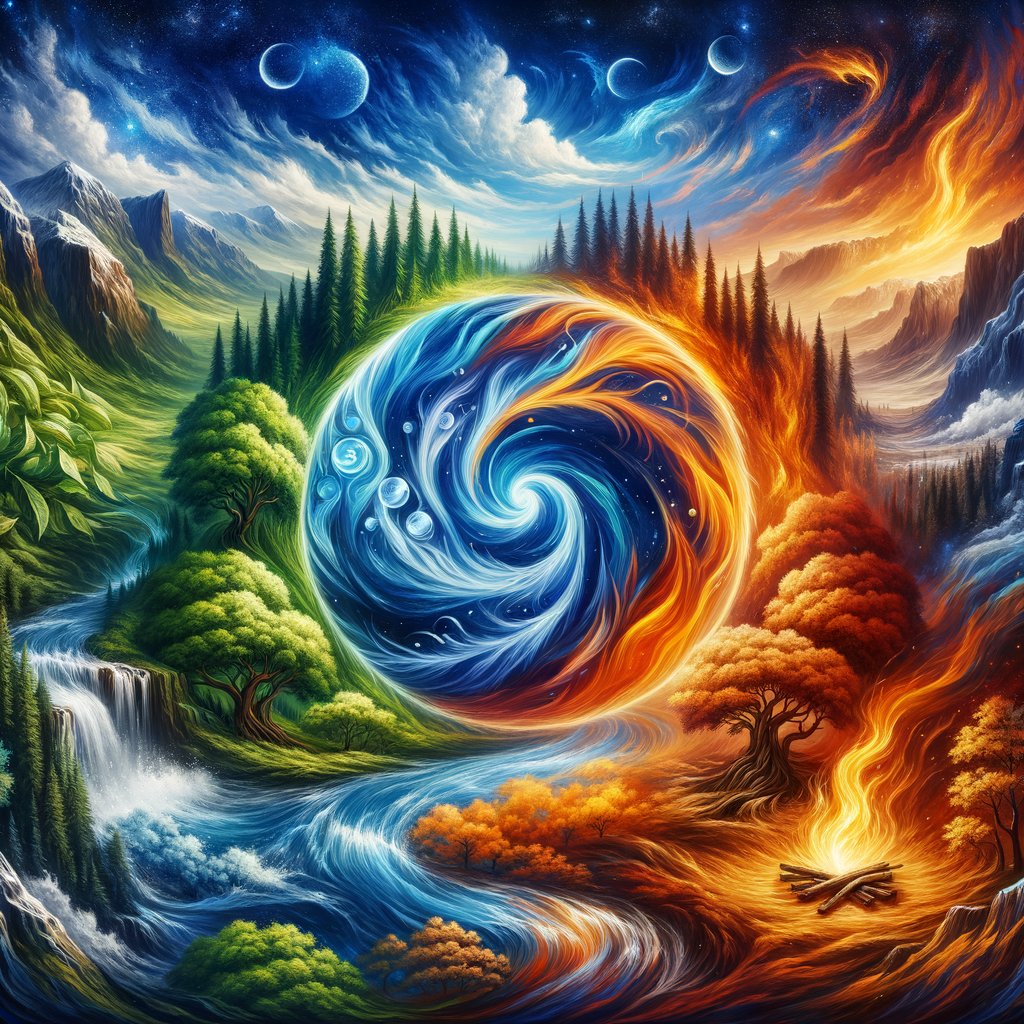Unity of Five Classical Elements